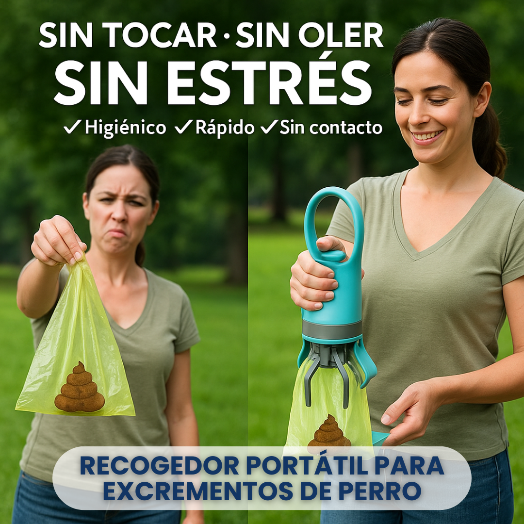Recogedor Portátil para Excrementos de Perro