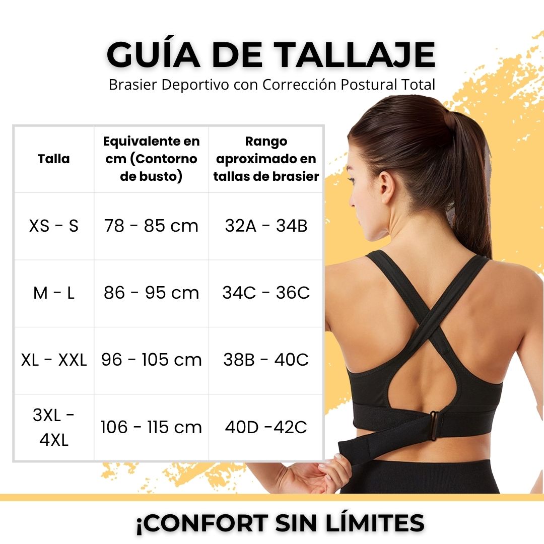 Brasier Deportivo con Corrección Postural Total