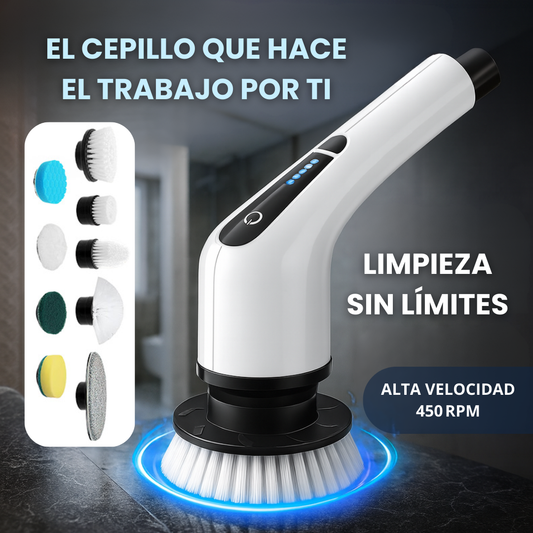Cepillo De Limpieza Eléctrico 9 En 1