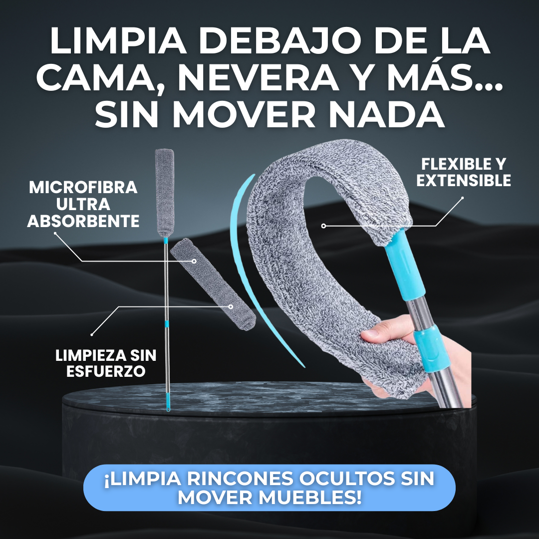 Cepillo Limpiador de Microfibra para Polvo