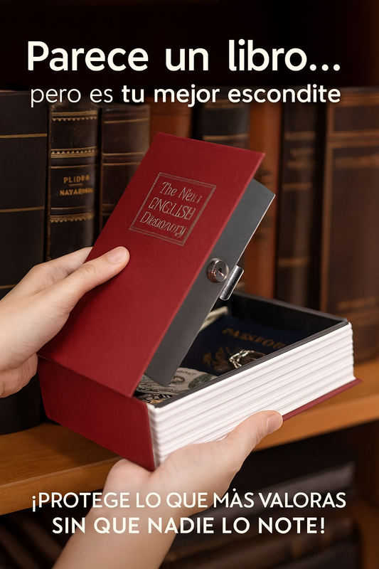 Libro-Caja Fuerte Secreta