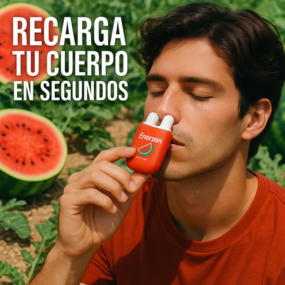 Enerzen-Inhalador Nasal Refrescante NATURAL 🍃 Alivia Dolores y Mantiene el Foco.