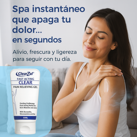❄️ Gel Relajante Nervioso, Óseo y Muscular para el Dolor.
