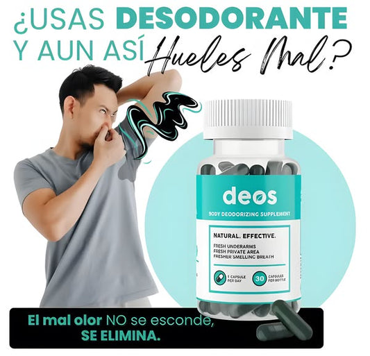 OFERTA DE AGOSTO 🔥 Capsulas para el buen olor corporal NATURAL