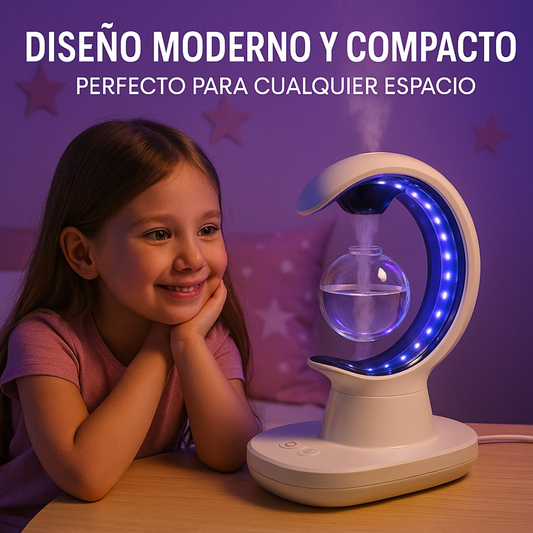 Lámpara Luna Humidificadora Repelente de Mosquitos