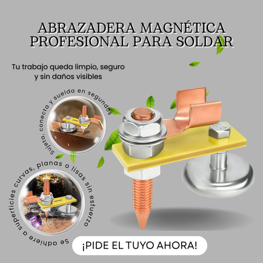 Abrazadera Magnética Profesional para Soldar