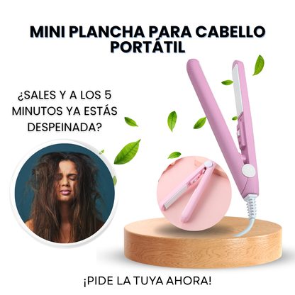 Mini Plancha para Cabello Portátil