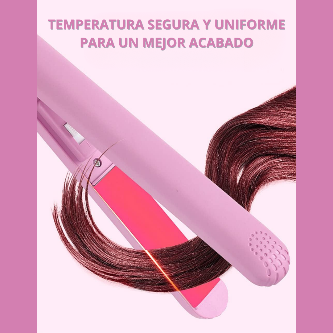 Mini Plancha para Cabello Portátil
