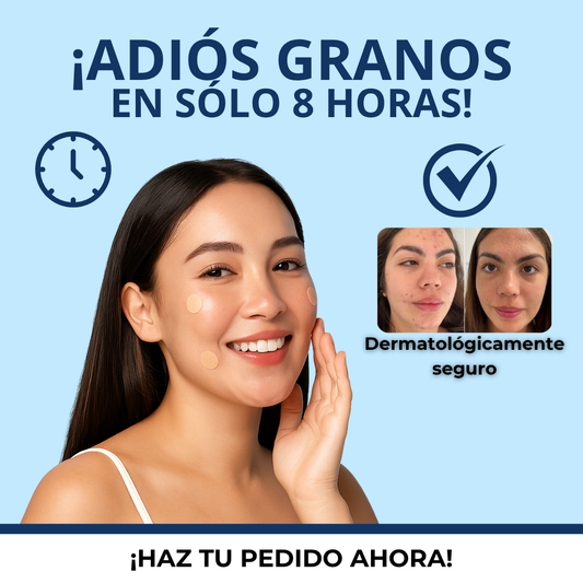 Parches Invisibles para el ACNÉ (72 parches)