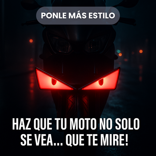 Ojos de Colores Para Moto